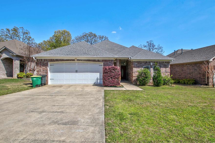 Introducing 3324 Brundle Court, a wellmaintained 4-bedroom, 2-bathroom home nestled in the heart of Sherwood, Arkansas. Situated just minutes away from all amenities, this residence offers convenience and comfort in a prime location. Step inside to discover a well-designed split floor plan, providing privacy and functionality. The cozy living room features a gas fireplace and hardwood flooring, creating a warm and inviting atmosphere perfect for gatherings or relaxation. The kitchen boasts all stainless steel appliances and ample storage space, catering to the needs of the culinary enthusiast. With its oversized master suite, complete with a spacious walk-in closet and a luxurious master bathroom featuring a jetted tub and walk-in shower. Outside, a covered back porch provides the ideal spot to unwind amidst the tranquility of the surroundings. Additional built-in storage space on the back exterior ensures ample room for outdoor essentials. This home has been thoughtfully upgraded with a new deck and recently replaced HVAC system (2023), ensuring comfort and peace of mind for years to come.