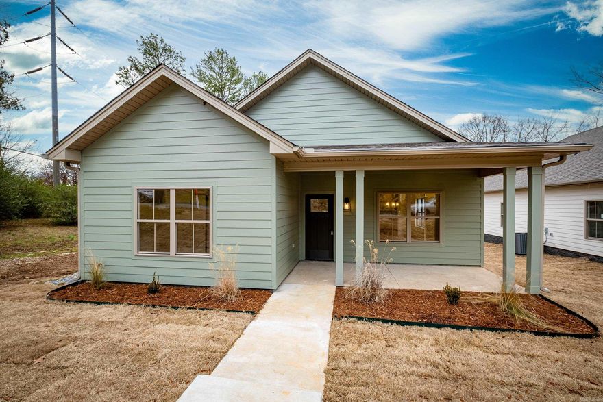 Welcome to modern living in the heart of historic Capitol View/Stifft Station! This fabulous brand new construction showcases a thoughtful design with three bedrooms and 2 full baths, featuring a split floor plan for optimal comfort and privacy.  Step inside to discover the elegance of vaulted ceilings, custom cabinetry with soft-close doors and drawers, and high-end lighting fixtures that add a touch of luxury to every room. The kitchen is a masterpiece with quartz countertops, beautiful tiles, and exquisite hardware, providing both functionality and style.  Appliances to be installed prior to closing.  The expansive laundry room ensures convenience, while outdoor storage adds an extra layer of practicality to your living space. Enjoy the charm of the neighborhood from the welcoming front porch, perfect for sitting and watching the world go by.  Escape to the covered outdoor living space in the back of the house, creating a private oasis for relaxation and entertaining. Your two-car parking pad at the rear of the house adds to the convenience of this modern residence.  Come and witness the possibilities that await you!