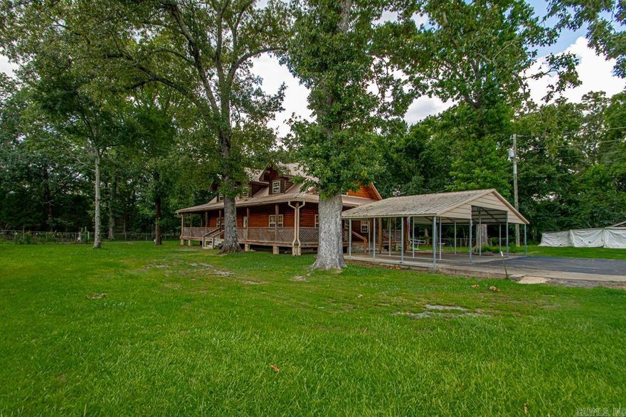 Come visit this Beautiful Log Home on almost 2 acres in the Olmstead Community in North Pulaski. Home located in a rural area surrounded by farmland. 5 Bedrooms, 2 Full Baths, plus a Half Bath just right for family living.  The wrap around porch makes this awesome property so special!!