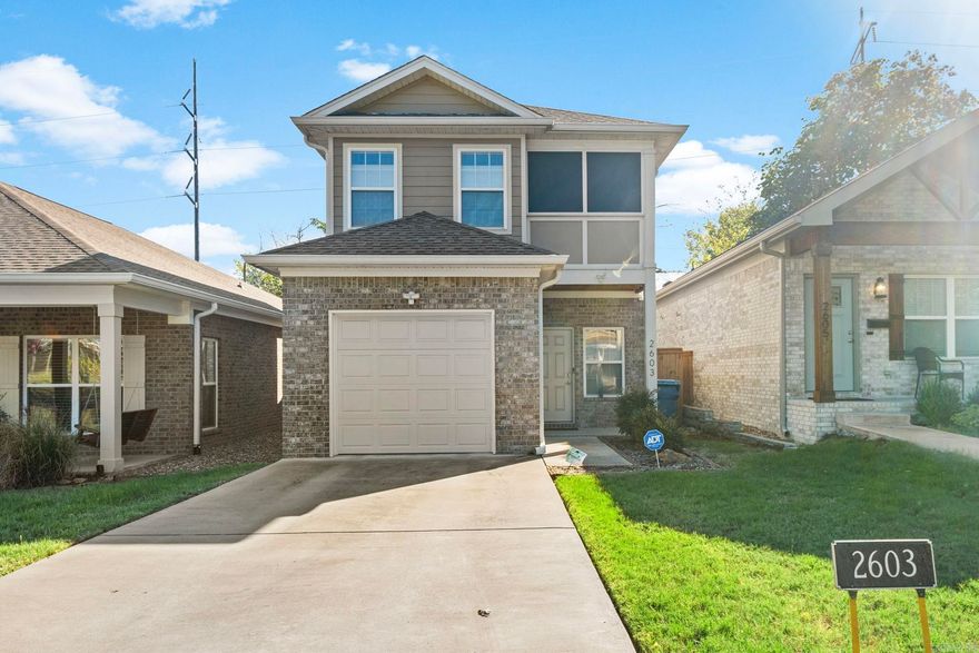 This beautiful 3-bedroom, 2-bathroom home, constructed in 2018, offers a perfect blend of modern design and functionality. Granite countertops and luxury vinyl plank are some of the great features of this home! Outside, the property offers a perfectly landscaped backyard with high end field turf surrounded by mini mondo plants on all four sides. Located in a desirable neighborhood, this home is convenient to downtown dining and shopping! You don't want to miss this opportunity to see this well maintained beautiful home!