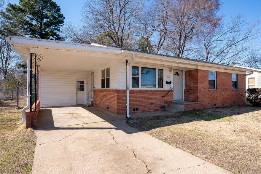 Welcome to this 3-bedroom, 1-bath home in the established Hendrix College Addition! Updated with newer HVAC & hot water heater, granite countertops, modern fixtures, appliances, and more. The fully fenced backyard includes a shed for extra storage. Perfect for a starter home or investment property. Agent Owned