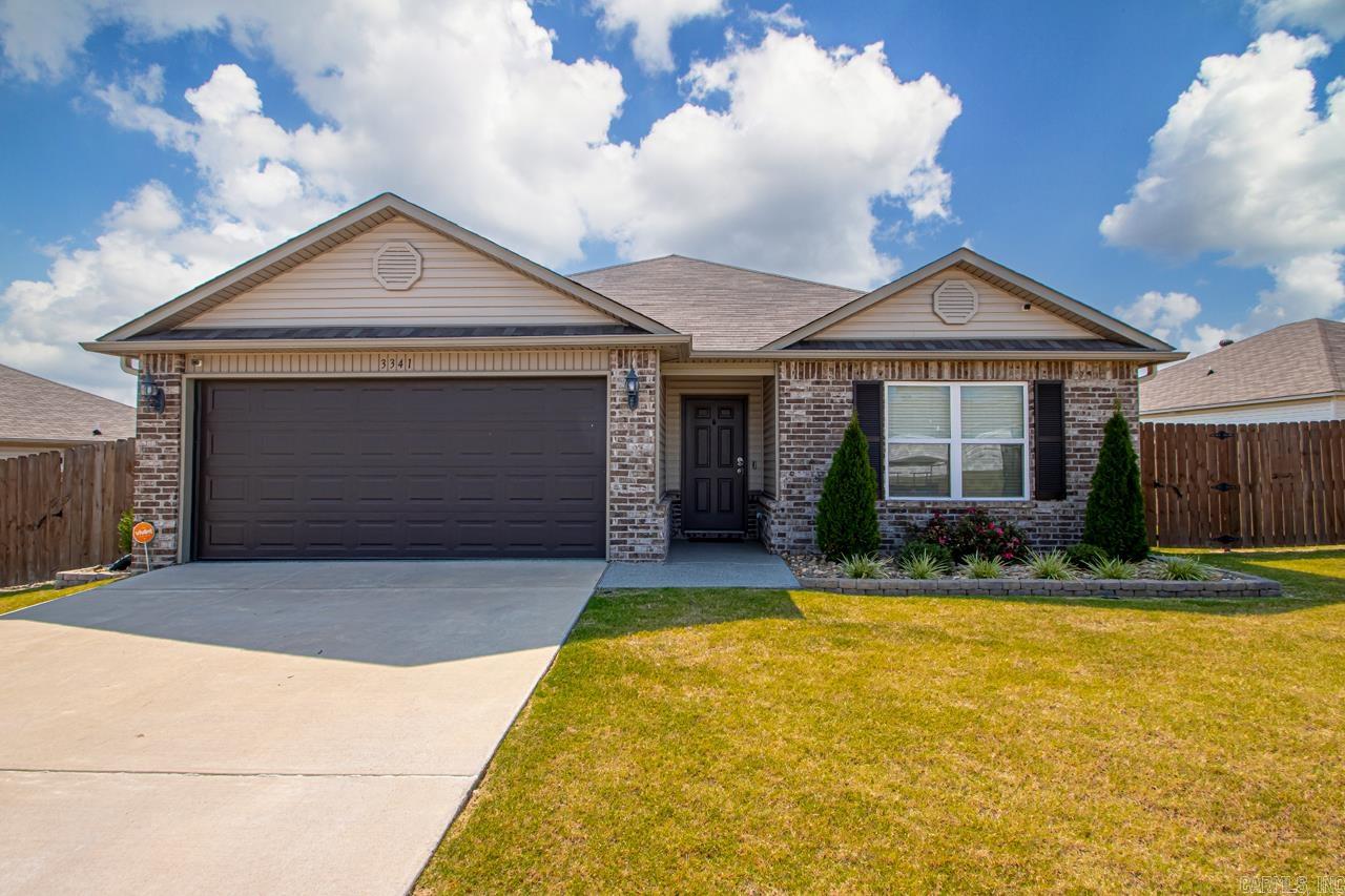 BETTER THAN NEW!! THIS 3 BED 2 BATH HOME COMES COMPLETE WITH LG WASHER AND DRYER, WHIRLPOOL 28.5 CUBIC FT STAINLESS STEEL REFRIGERATOR, 60 IN MOUNTED TV IN LIVING ROOM, SOUND BAR AND SUBWOOFER, LED FIREPLACE, KITCHEN TABLE AND CHAIRS,2 BAR STOOLS, RIVER ROCK LANDSCAPING IN FRONT AND BACK, GUTTERS ,NEW LIGHTING, BLINDS, CABINET HARDWARE, PAINTED GARAGE, EPOXY FLOOR COATING IN GARAGE AND ON FRONT AND BACK PATIOS!!