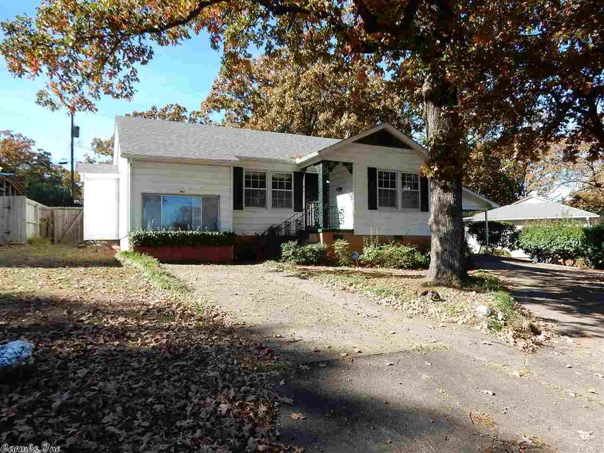 Diamond in the ruff!  With a little TLC this could be the perfect house for you! Lots of storage & parking for the whole family!  Nice lot, mature trees! Raised garden in the back yard! Double carport w/ large storage/shop building. Sweet house ready to help you make many memories! Formal living room, formal dining, 2 bdrms on main level, one bedroom up and one bedroom down! Office/laundry/craft room not included in square footage. Convenient location! Please measure, sq ft est.