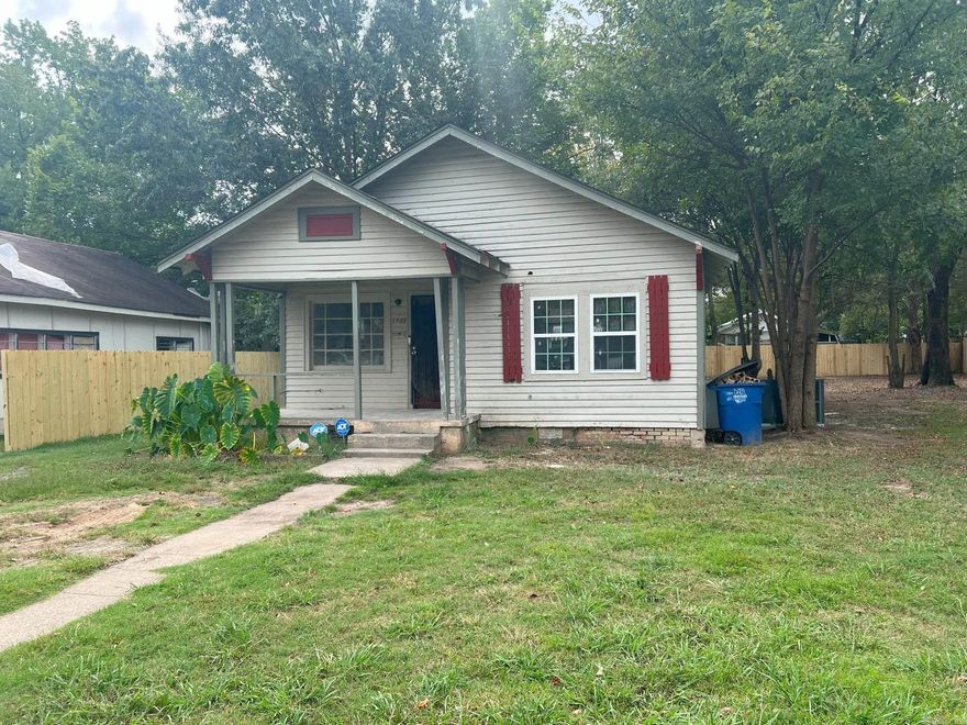 Great opportunity for an investment property/flip house in North Little Rock. Property includes adjacent lot. New roof, fence, windows, HVAC, and flooring.