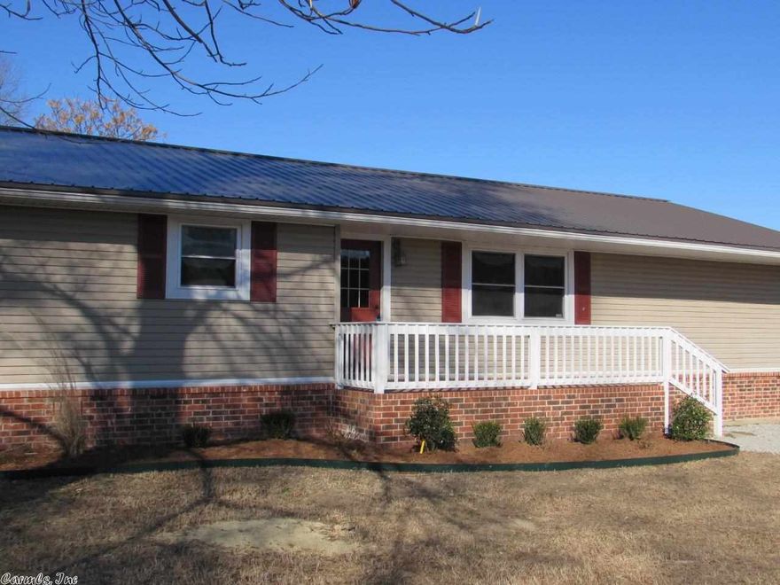 4.45 acres with super nice home in Ico Community*Sheridan Schools*convenient to Sheridan and Little Rock*new metal roof*pretty land*landscaping*3 bedrooms and 2 full baths*office*roomy kitchen*new flooring new plumbing fixtures*fresh paint*new light fixtures*awesome premium windows*this house has so much to offer*if you have horses....great land for them*Great value on the custom site  built house