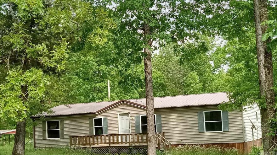 Offer has been accepted and back up offers are not being accepted.  3 bed, 2 bath manufactured home in Pocahontas in Maynard School district!  All initial offers must be submitted via PropOffers.com by the BUYER AGENT ONLY.   Buyers may use any lender, but seller requires buyers to pre-qualify with Caliber Loans lender Joseph Perrone 719-331-0555.  3 bed, 2 bath home in need of TLC.  Large lot with great opportunities.