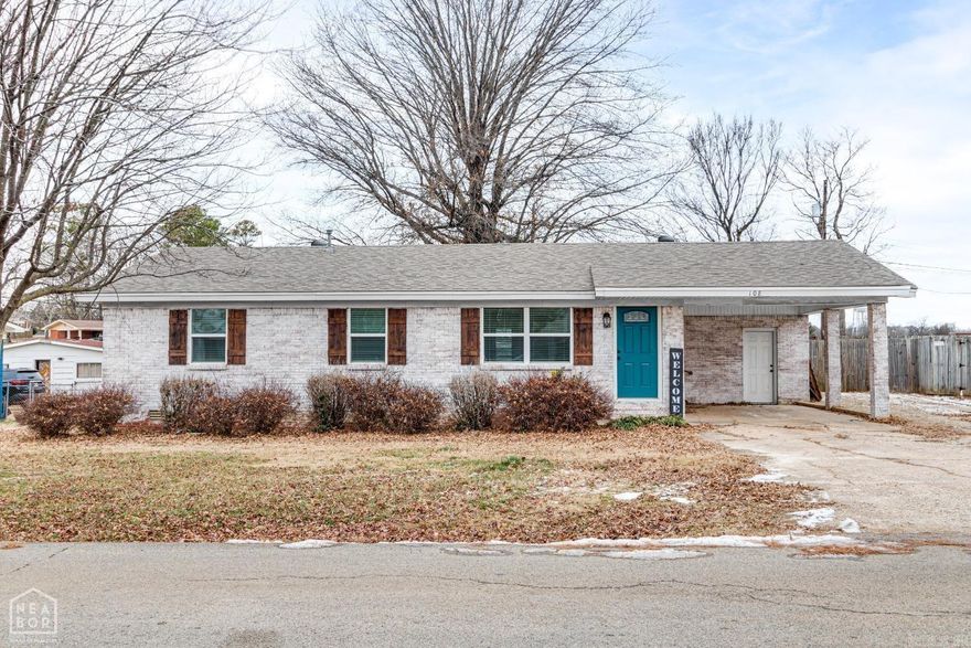 Have a Mother In Law you want to get away from? or maybe teens you need to separate from at times? Do you work from home and need a quiet office? This home has a space that fits these and so many more scenarios. It is a separate room with its own entrance right out the back door that even has its own 1/2 bath. The possible uses are endless. Inside the home you will be impressed by how cute and comfortable it is. The seller has updated and remodeled the interior with all new luxury vinyl plank flooring, paint, lighting, plumbing fixtures, and etc. The kitchen is all set up with newer stainless appliances, including a side by side refrigerator, gas stove, microwave, and dishwasher. This home is move in ready. The roof was replaced in 2021. HVAC replaced in 2017. The electrical panel and meter were updated in 2022. Located on the west side and within walking distance to GCT main campus. You have to come see it in person to realize what a deal this one is. So cute and so solid.