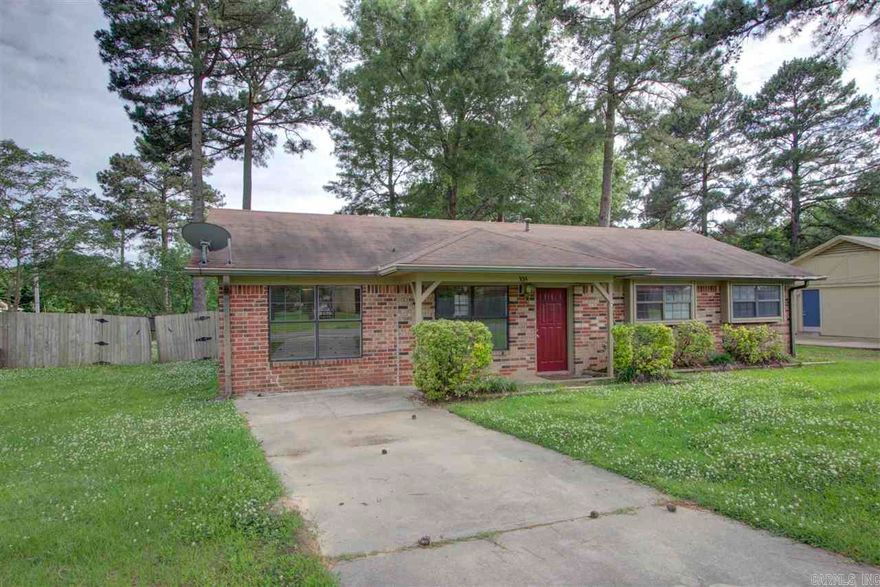 Cute three bedroom, two bath house. Garage had been finished and could be a fourth bedroom, office or den. Nice size and in a great neighborhood.