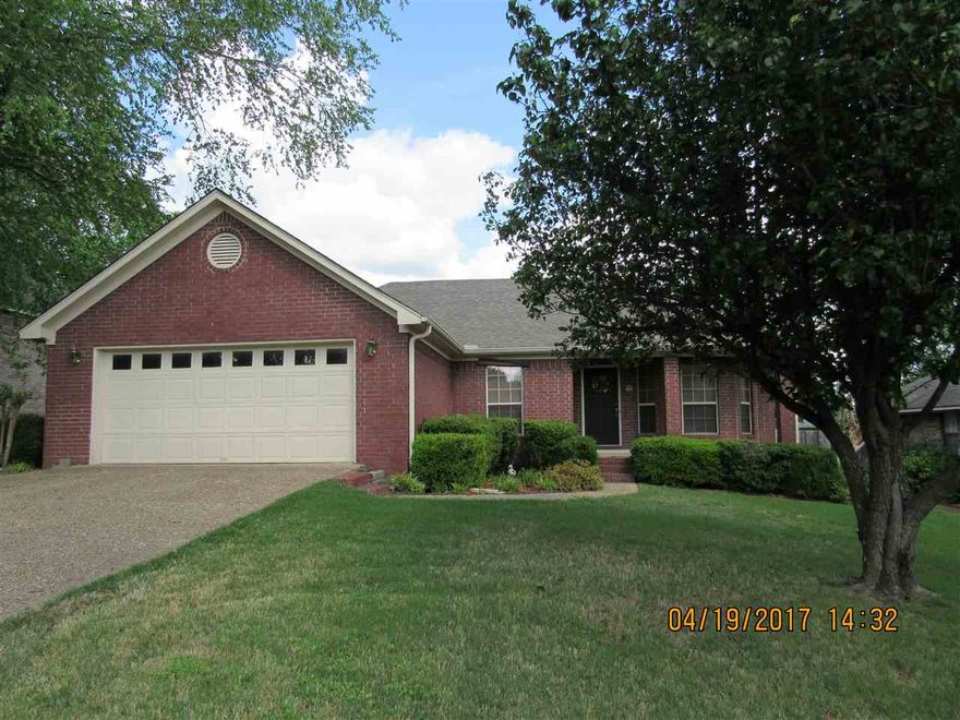 Well maintained home, 3 bedrooms, 2 baths, all kitchen appliances including refrigerator, wood floors in main areas, fenced yard with deck, 2 car garage. Sorry, no pets!