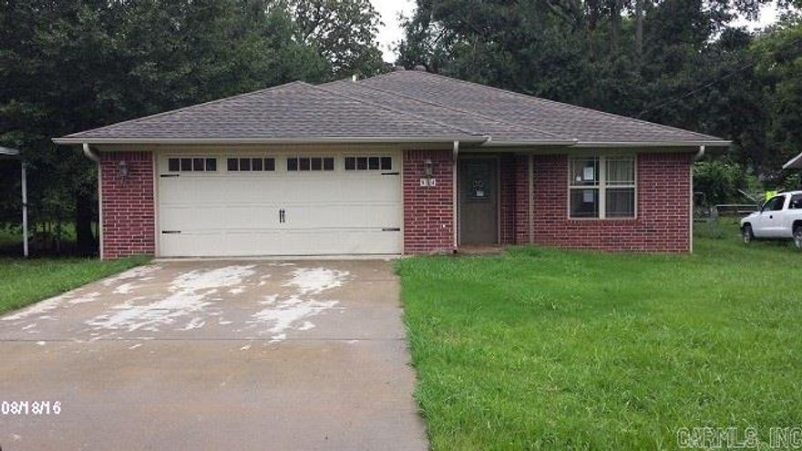 LONOKE- SOLD AS IS- Cute, Cute this 2 Bed rm, 2 Bath home Spacious Great rm, Eat in Kitchen with Breakfast Bar, lot's of Cabinets, and a 2 Car garage, this house is just minutes from down town, Close to Freeway, Air Base, Little Rock this house will make a good first time buyer home and you can got RD loan, you will need a Approval Letter, Earnest Money.