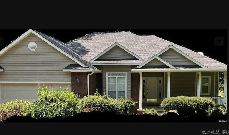 Fantastic Buy! 3/2 located in LSSD. This home has had a total exterior makeover new siding from front to back, fresh interior paint, 1 year old HVAC, water heater, 2 year old roof, addition of a window in the garage. Spacious master over looking golf course with large master bath and walk-in closet. Enjoy your evenings on one of the two decks overlooking 7th hole and 8th fairway of Diamondhead golf course. Enjoy the community amenities gated entrance, 18-Hole PGA golf course, club house with restaurant, Olympic size pool, play ground. 2miles from Lake Catherine State Park. Short term rentals allowed.