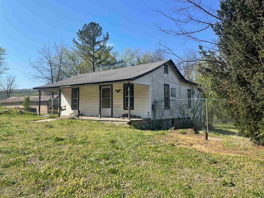 Great little fixer upper in the heart of Guion AR. This house has 3 1/2 lots together for a nice yard that is fully chainlinked fenced with a small shed in the back yard. The house will be a complete gut and remodel but has already been demoed so you can see what is there. Call today for a showing!!
