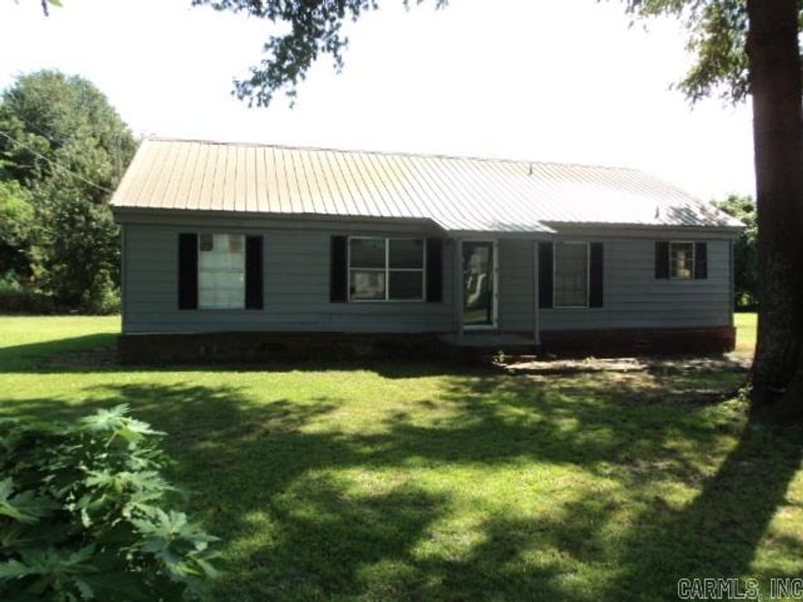 Excellent location on cul-de-sac just a few blocks from 4-40 and easy commute to LR or Air Base. Metal roof, steel siding, new AC in 2016 all laminate floors, both baths have been newly remodeled. Great starter home. Must see!