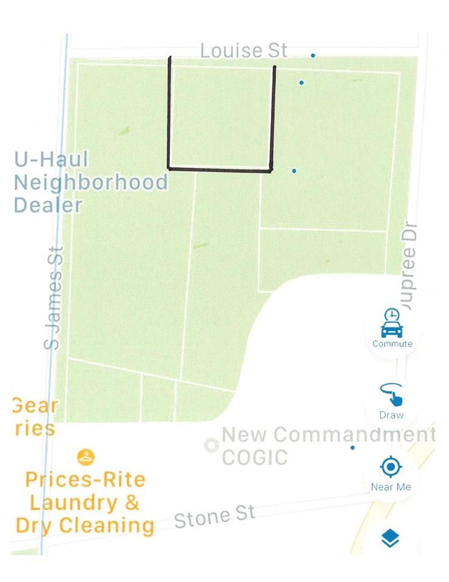 This is a commercial building lot that is just over a half acre. It is in the center of town and on Louise street and there are adjacent properties that could be purchased that could total up to 5 acres +-. THIS PROPERTY IS LOCATED IN AN OPPORTUNITY ZONE.