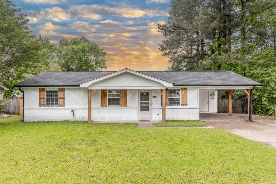 Welcome to your perfect starter home in a great location! This home has 3 bedrooms and 1 bath, a separate laundry room, covered deck and a large backyard! Close to all the amenities Cabot has to offer. Covered carport and an extra parking pad. Refrigerator will convey and it has a brand new dishwasher.