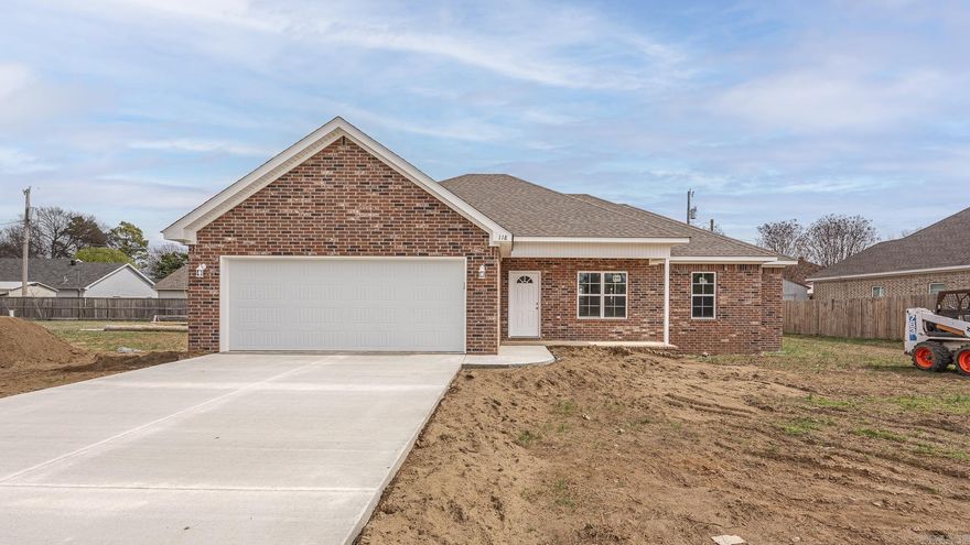 Great opportunity seven miles east of Jonesboro in the beautiful town of Lake City. This new construction is only days away from being completed. This home features an open floor plan, four bedrooms two full baths, and a spacious yard for entertaining. The home also features stained and polished concrete floors, solid surface countertops, all new appliances, and led lights throughout the home. This home is in a newly developed sub division.  No HOA