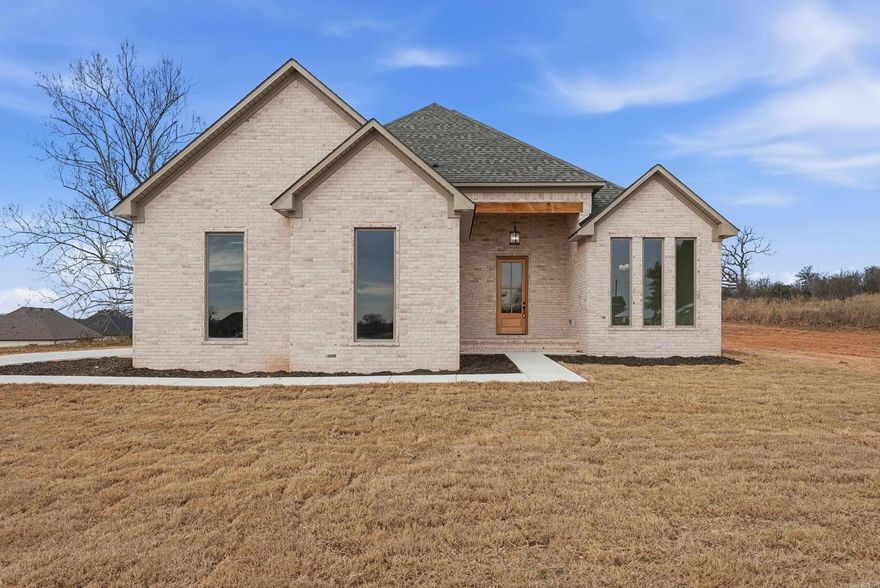 Beautiful new construction home located in a great neighborhood within the Greenbrier School District. This 3-bedroom, 2-bath home offers 2,094 square feet of well-designed living space. Situated on a hill, the property features a gorgeous view and a peaceful setting while still being close to town. Perfect for families or anyone looking for quality, comfort, and location.