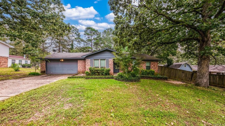 Convenient to everything and zoned for Bryant Schools! 3711 Stillman Loop in Springhill Manor Subdivision in Bryant shines with modern updates and timeless comfort. This 3-bed, 2-bath brick home offers nearly 1,600 sq. ft. of living space enhanced by thoughtful upgrades at every turn. All new windows and blinds, fresh interior paint and plush new carpet. The kitchen has been beautifully refreshed with granite countertops, a stylish tile backsplash, new faucet, and stainless steel appliances. A new French door opens to the fenced backyard, perfect for gatherings or quiet evenings outdoors. The level backyard features double gate access and a storage shed. Fantastic *new* playground with gazebo located right around the corner! With its combination of charm, convenience, efficiency, and move-in readiness, this Bryant beauty is a rare opportunity in a desirable location. Schedule your showing today!