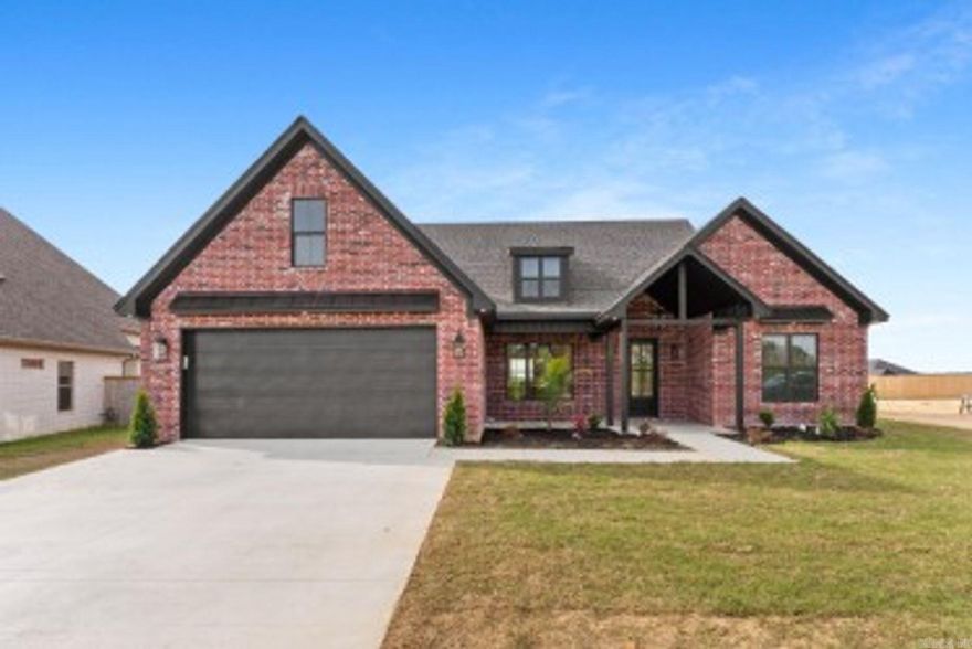 Stunning new construction in Hensley AR. This custom-built home boasts 2310sqft of spacious living, featuring 3 bedrooms, 2 1/2 modern baths and a bonus room that offers versatile space for an office, playroom or entertainment area. Nestled in a beautiful and growing area you will enjoy a serene life style with access to local amenities, PLUS enjoy the convenience of being within walking distance to East End Cafe, Larry's pizza, Cravings and more! Don't miss the opportunity to make this home your own!