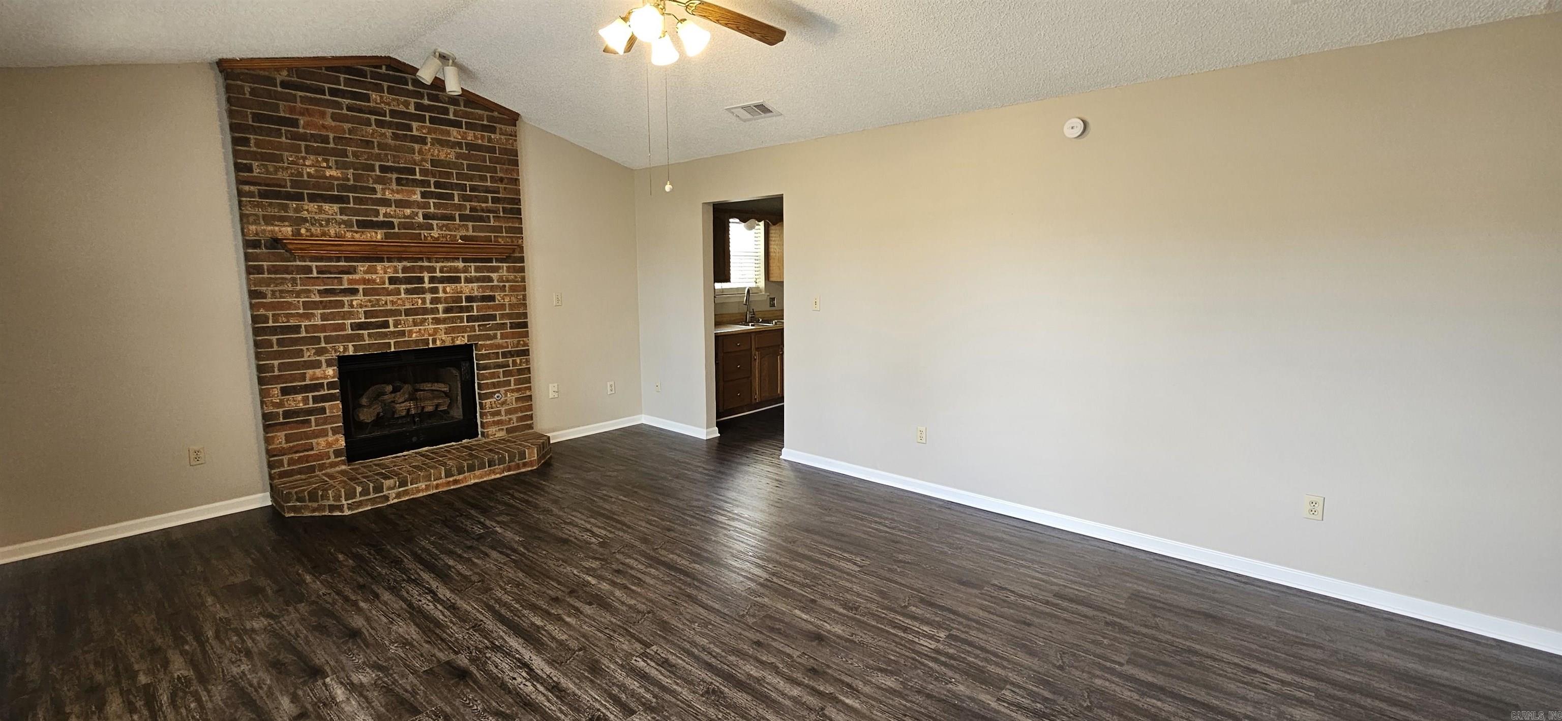 NON Smoking 3 BR/2 BA home in Bryant schools. Kitchen is furnished with appliances including fridge, stove, and dishwasher. Luxury Vinyl Plank in living room and kitchen areas with carpet in bedrooms. Also included are blinds, ceiling fans, walkin closet, washer and dryer connections off the hall, breakfast nook in the kitchen, a separate dining room, deck, fenced back yard, and 2 car garage. Pets may be considered.