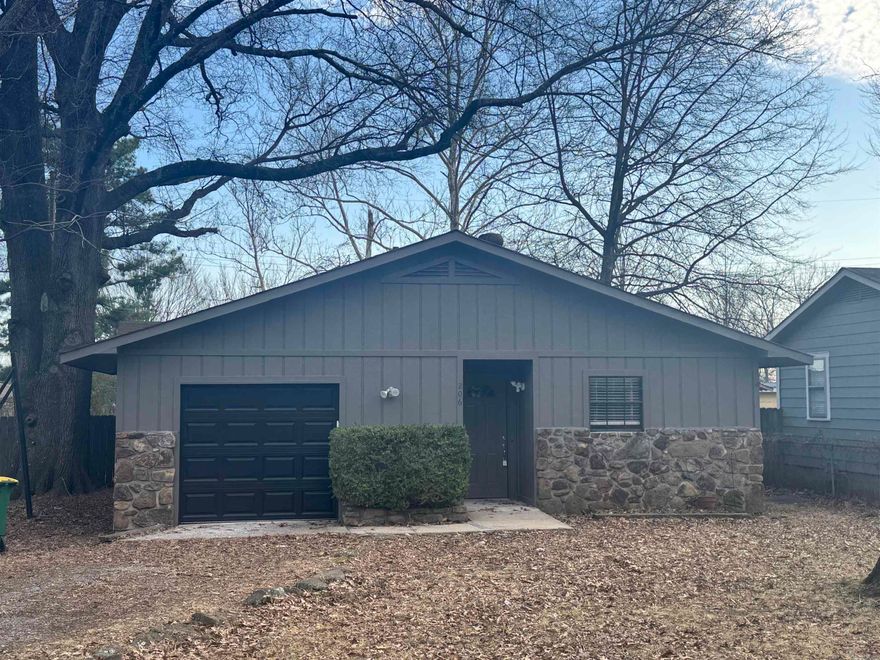 UPDATED 3 bed 2 bath, 1 car garage on level lot with nice trees. New paint in & out, LED lighting/fans, granite countertops, SS appliances, LVP flooring & carpet, new furnace with Nest thermostat, new garage door & motor.  Ready to move in, nice place, very convenient to shopping and restaurants but far enough from the main roads to be quiet.  See agent remarks for offer submission info.