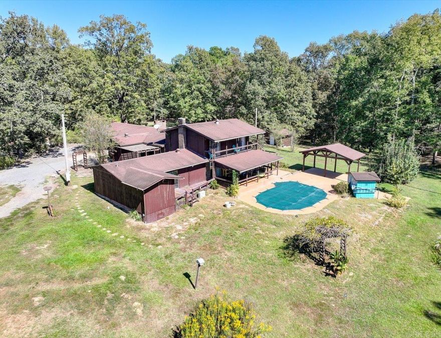 This updated home and property truly has it all, a large gorgeous home with an inviting inground pool, open pastures, and a private stocked pond for fishing or relaxing evenings by the water. Surrounded by natural beauty and bordered by a tree farm, it’s also a hunter’s dream with deer frequently crossing right onto the property. Owners have harvested several bucks. A rare blend of comfort, recreation, and country charm!