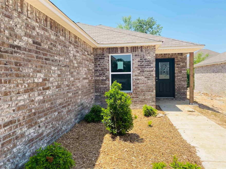New Construction Rental!  Come see this brand new patio home that is move in ready.  Home has 3 bedrooms, 2 baths, 2 car garage, washer and dryer for your use as well as a refrigerator.  All appliances are new.