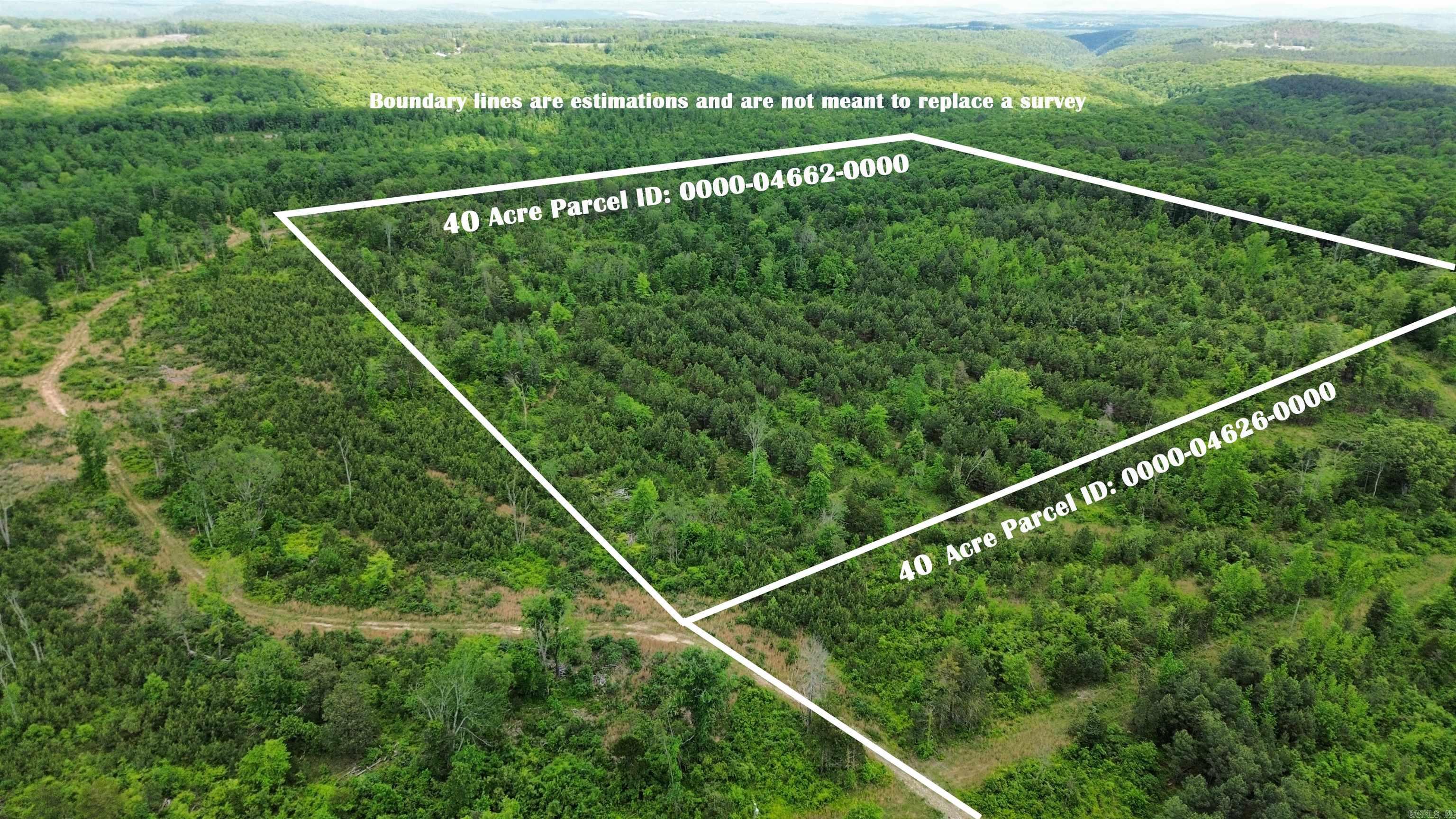 Total of 80 ACRES +- for sale In Shirley! Two separate 40-acre parcels (see other listings). Get away from the city life and come build your dream homestead, park your mobile home, or build the house of your dreams. Enjoy the peace and tranquility of this piece of paradise, teeming with wildlife. With this much space, you'll enjoy the privacy that this property has to offer. Shady Grove Road runs through this land, ensuring you'll have easy legal access to this property. Price per acre if you only buy 40-acres is $4,000. Price per acre if you buy all 80 acres is $3,500. Don't miss out on this opportunity to own and develop a unique piece of the Natural State! Agents see remarks.