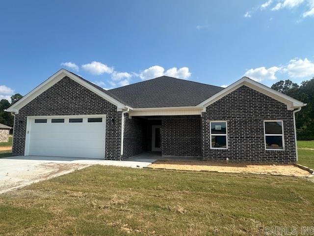 Charming new construction nestled on 1.12 acres! Discover this stunning 4 -bedroom, 2-bathroom home featuring a spacious open split floor plan, cozy fireplace and luxury vinyl plank flooring. The Kitchen boasts a pantry, ss appliances, granite countertops and large island perfect for entertaining your friends and family! The primary suite has his-and-hers walk-in closets, walk-in tile shower and soaking tub. SELLER OFFERING $5000 IN CONCESSIONS WITH AN ACCEPTABLE OFFER!! Come see all that this new subdivision has to offer!! Floor plan in the documents!