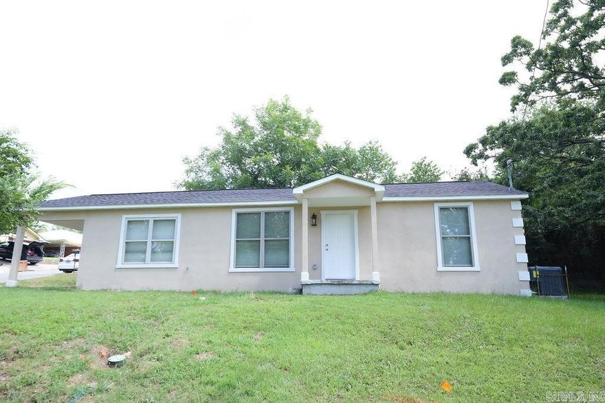 Welcome to this beautifully remodeled 3-bedroom, 2-bath home offering approximately 1,200 square feet of thoughtfully updated living space. Renovated from top to bottom, this property has been completely rebuilt with everything brought up to current code, giving you true peace of mind.  From the brand-new roof to the updated plumbing, electrical, and all interior finishes, no detail was overlooked. The kitchen features elegant granite countertops, and the primary bath offers a spacious walk-in shower designed for comfort and style.  If you’re looking for a move-in-ready home where everything is done and done right, this is it. Measuring is encouraged. Come see the quality and craftsmanship for yourself!