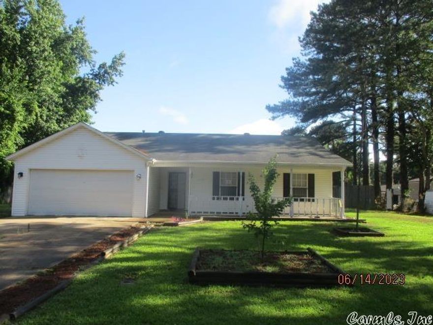 Located in the Bomber Base subdivision inside the Jacksonville city limits feature this 3br/2ba with a built-in fireplace in the living room. Property has been identified as in FEMA Flood Zone X. Seller does not pay customary closing costs: including title policy, escrow fees, survey or transfer fees. Proof of funds required on cash transactions Lender Pre-Approval letter for financed offers dated within last 30 days). Seller is Secretary of Veterans Affairs. This property may qualify for Seller Financing (Vendee). Property sold As Is.