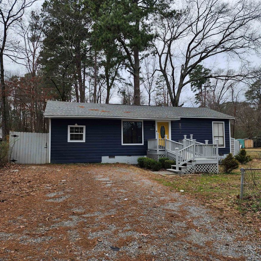 Completely Redone Home that is move-in ready & just 5 minutes (2 miles) from Shopping & Dining at Shackleford Crossing. You will absolutely love the wonderful privacy in the huge flat back yard that has a new fence and is fenced on all 4 sides with gates on either side. Even Better is the amazing Covered Patio that is approximately 24x18 and will accommodate any size family gathering or party. Back Inside you will appreciate the extra moldings & crown molding in the Living Areas and no carpet anywhere! There is a 13x10 Dining Area with a 4 seat bar for plenty of seating space and the larger than expected kitchen boasts beautiful Tumbled Marble Looking Tile & Tile Backsplash with Gas Cooktop and Stainless Steel Dishwasher & Microwave. There is a storage shed on the right side of the home and plenty of room in front to add an inexpensive metal roof covering for your vehicles. The Roof is a new Architectural Shingle Roof so Insurance will be a breeze! Make it yours today!