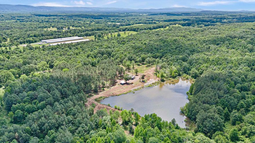 Located in the heart of Yell county, this 88 +/- acre lot comes with a 800 square foot shop, large stocked pond, mature timber, and leveled land. This property is perfect for anyone interested in farming, hunting or building their dream home. Explore the possibilities and make this versatile land your OWN!