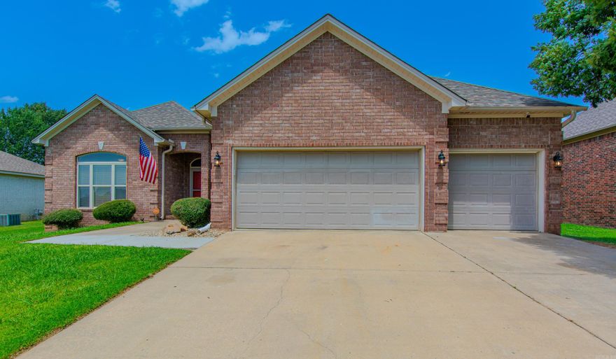 Welcome to your new dream home in Northlake Subdivision! This spacious 4-bedroom home combines comfort and functionality with style and convenience. Step inside to discover a thoughtfully designed floor plan that includes a large, open living area with formal dining, perfect for gatherings and entertaining. The well-appointed kitchen boasts modern appliances, ample cabinetry, a generous breakfast bar, plus an additional eat-in area ideal for casual dining. The master suite is a true retreat, featuring a luxurious en-suite bathroom with an amazing wrap around closet, relax and soak in the jetted tub, and love your space with the dual sink vanity and beautiful granite counters. Three additional bedrooms provide plenty of space for everyone, or a home office. Each room is filled with natural light and designed with comfort in mind. Outside, the expansive backyard and covered back patio is ideal for outdoor activities and relaxation, and fully fenced to enjoy your privacy. The 3 car garage offers plenty of room for vehicles, additional storage, or your recreational toys. Please see Agent Remarks for additional information and accessing the full home improvement list.