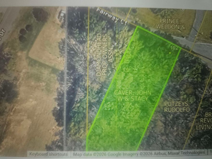 lot next to driving range