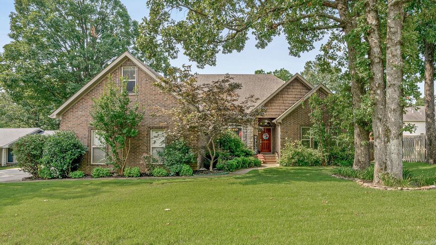 Luxury living with this spacious 4 bedroom, 3 and a half bath home in the Valley View School district located in the Griffin Park and Oak Park subdivision. The large living area is bright and inviting with a gas fireplace and formal dining area featuring a large window with tons of natural light. Step into your smart and nicely organized kitchen with granite countertops, plenty of cabinet and pantry space, breakfast bar, and separate breakfast area overlooking the expansive wood deck. The master bedroom is a getaway itself, which offers a gas fireplace, sitting area, and a opulent master bath with a Jacuzzi tub and walk-in shower. The opposite end of the home boasts two large bedrooms with a Jack and Jill bath and a separate half bath for guests. AND a Bonus room above the garage perfect for additional bedroom or office. The nearly 2000 sf FULLY FINISHED basement showcases a large living area, kitchenette, large bedroom, and full bath, as well as a custom home theatre. Step outside to the separate patio and small garage for lawnmower and yard accessories. This home offers an unparalleled living experience with over 4100 +/- sf of usable and attractive space. Schedule your tour