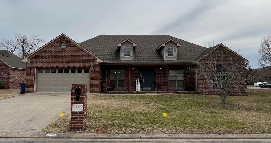 Spacious 4 bedroom, 2 bathroom all brick house in Cabot's highly sought after Magness Creek Subdivision. Large corner lot! Beautifully updated with laminate flooring and a fresh coat of paint. Split floorplan with large master bedroom and bathroom. Master even has direct access to the back deck! TONS of storage in the kitchen and throughout the house. Refrigerator included! Fenced in backyard perfect for playing or relaxing on the deck to enjoy a lake sunset. Subdivision amenities include tennis and basketball courts, walking trails, playground, lake access for fishing, and only walking distance of Magness Creek Elementary School. This house has it ALL!