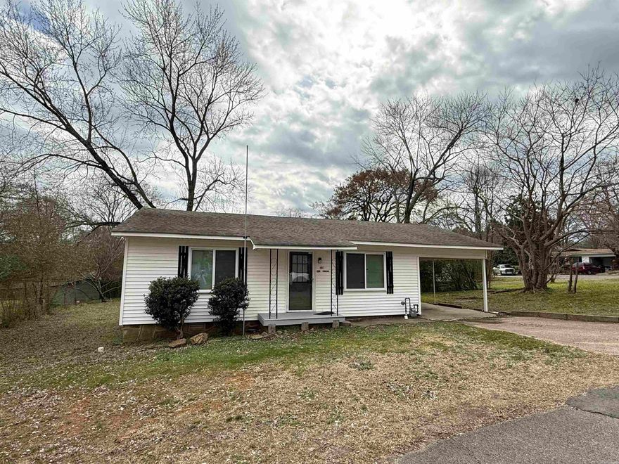 This charming home boasts many updates such as new windows, new flooring throughout, new mini split, and renovated bathroom! Step out back to a large, level, back yard and a 10X12 storage building that sits on a concrete foundation! This property has great rental history or would make a great first home or weekend getaway!