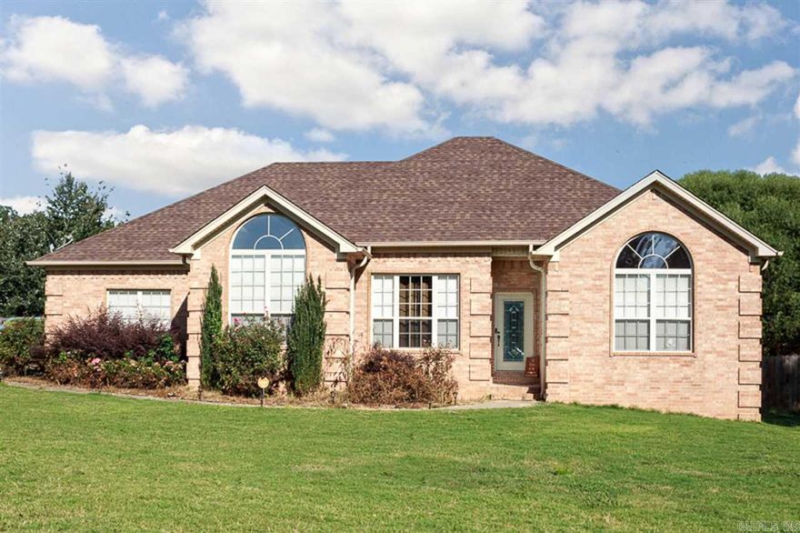Cute home in quiet neighborhood. Split floor plan, hardwood look ceramic tile, granite countertops, stainless steel appliances, large lot. Pets allowed with $250 non-refundable fee per pet. No smoking. Call for showing.   Application, background check and security deposit required.