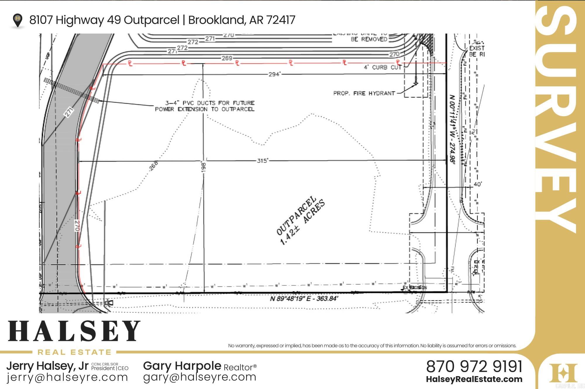 Not in Subdivision - Commercial Sale