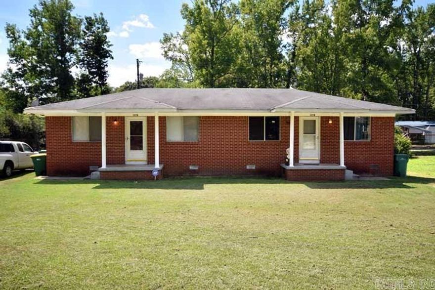 INCOME PROPERTY.  Ready for you to move in and live for free.  Two dupex's with one unit updated from top to bottom.  Updated utnit includes....  Laundry room addition.  Kitchen includes new stainless steal microwave, dishwasher, stove, cabinets, counters, and side by side fridge with auto ice maker. New flooring throughout, fixtures, blinds, and paint.  Other units have been well maintained and stay rented.  Out side storage.  Call me to view property.  Agents see confidential remarks.