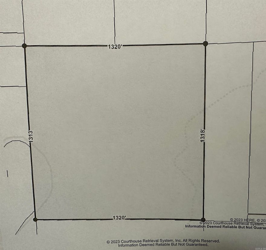 forty acres  of land no restrictions,agents see remarks for parcel#