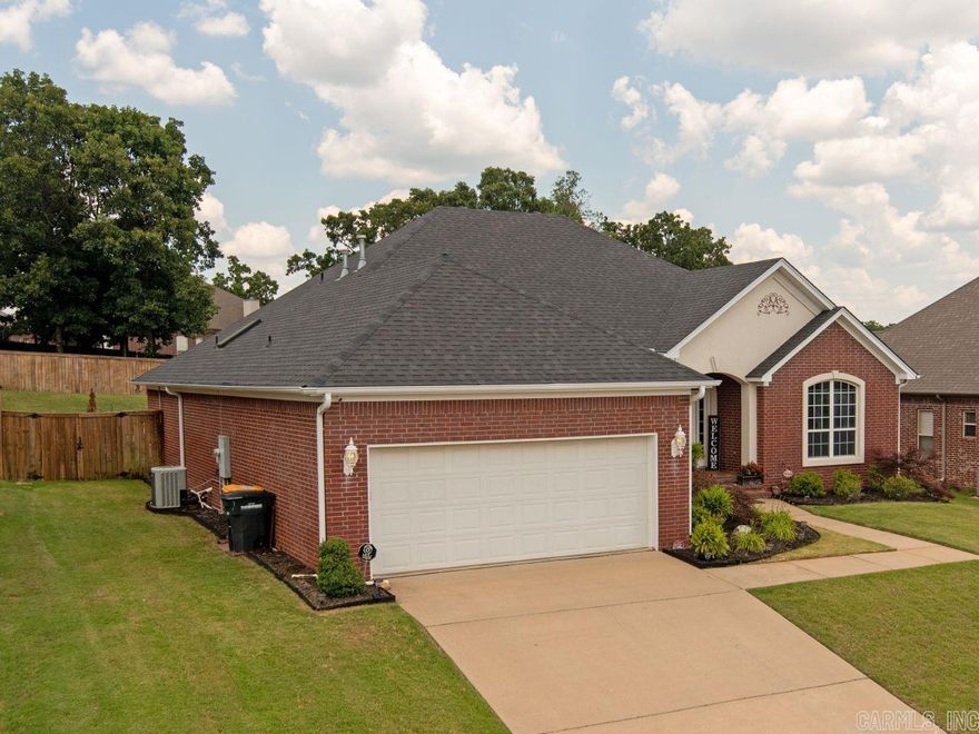 This very well maintain property features a 3 large bedroom and 2 full bath layout.  Remodeled in 2020 to incorporate upgraded Black stainless steel appliances, updated flooring in main living areas, new countertops, fresh paint, hot water heater, and roof. This home also includes a beautiful saltwater sports pool which comes with a $1200 dolphin cleaning system. The pool area is connected to a relaxing covered patio designed for entertaining. Additionally, there is a she-shed wired for musical entertainment and shelving that provides a dedicated space for personal hobbies. Extra landscaping and sprinkler system add to the overall appeal of this property.