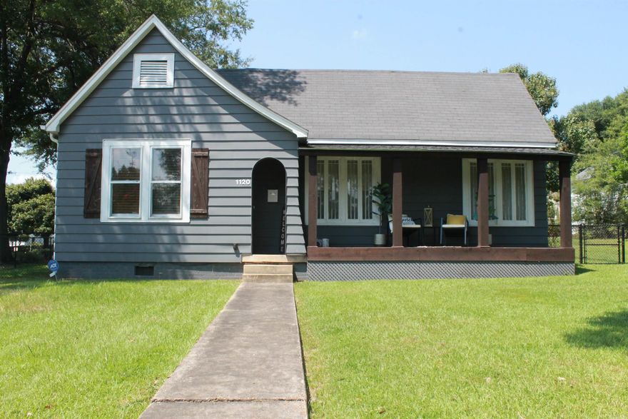 Completely remodeled in 2019; new central heat and air in 2019; updated all electrical; refinish hardwood floors; hot water new in 2019; new front porch, doors, faucets, light fixtures, toilets, appliances, fans, blinds, storm doors, sheet rock in kitchen and bedroom, walk-in shower, granite, backsplash and cabinets in kitchen, new bathroom vanities, freshly painted interior and exterior, all these updates was done in 2019