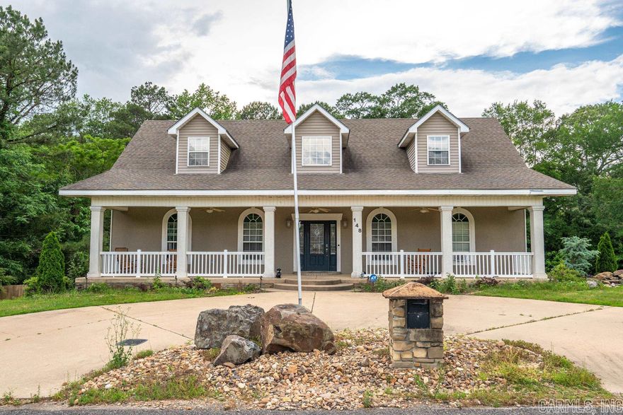 This Spacious Home in the Lakeside Area has a lot to Offer!  With 4 Full Bedrooms, 4 Full Baths, 2 Living Areas and a Media Room - there is Plenty of Space to Gather with Family & Friends.  Features include: Volume Ceilings, Custom Built-Ins, Gas Log Fireplace, Gas Range, Full Size Refrigerator & Freezer, Large Laundry Room, Covered Back Patio & Fenced Yard with Gate at the Driveway + a Circle Drive!  The Garage is Oversized and has Room for a Workshop.  Call Today!