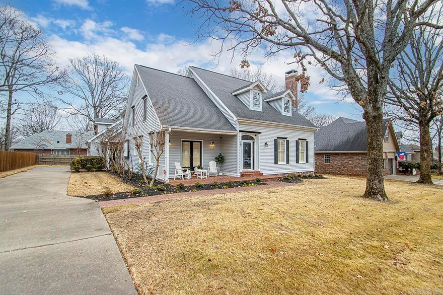 Come see this beautiful well-maintained home in Sherwood.   The master suite is on the main level and the additional 3 bedrooms are upstairs.   There is also an office, dining room, formal living room, and laundry room.  It features a flat backyard, wrap around porch, covered back patio, long drive way, and lots of storage.   Call to see it today!