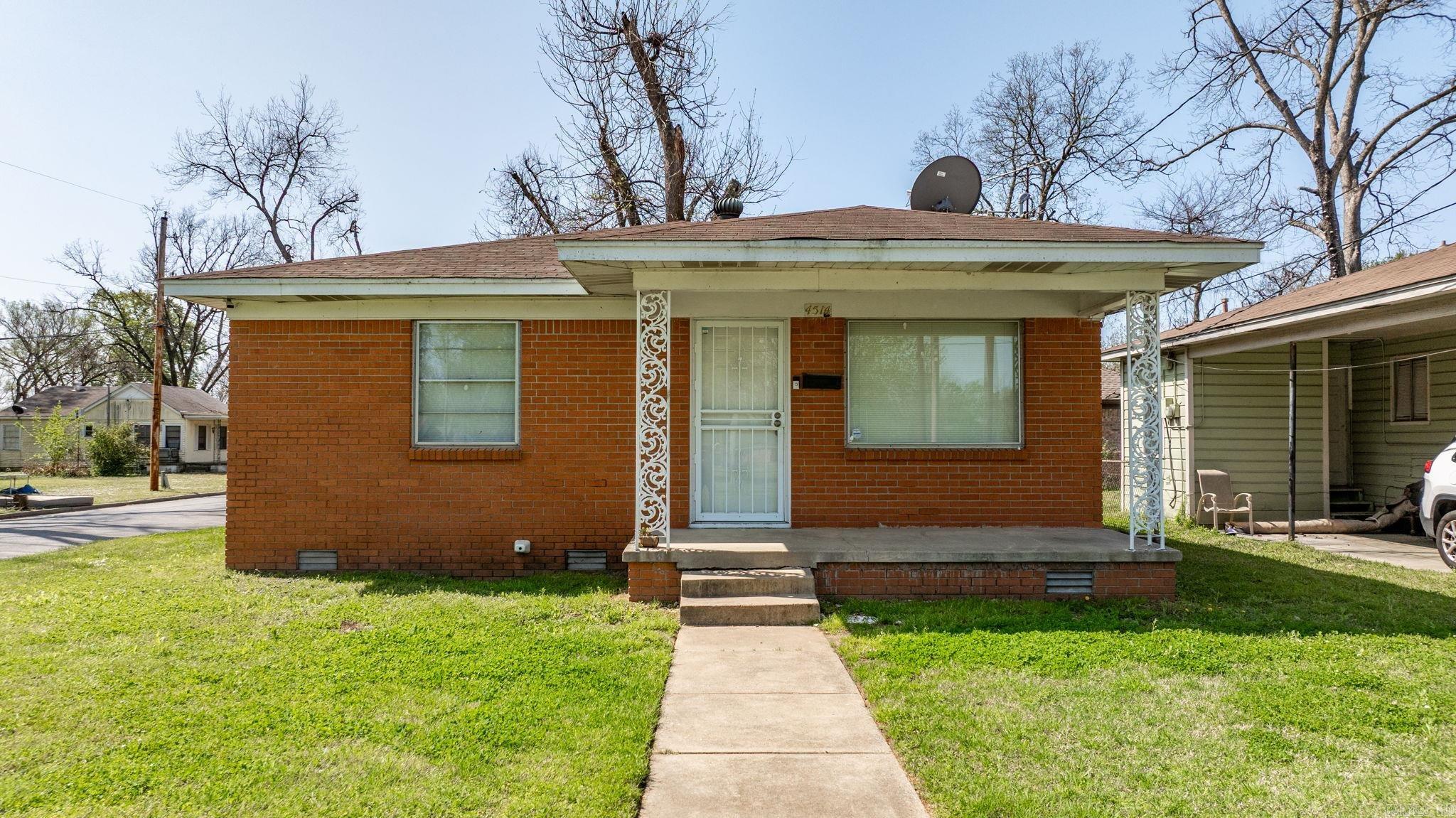 This quaint all brick, corner lot home is move-in ready. Updates include: Fresh paint throughout, newer floor, updated bathroom, newer countertops. Side load carport, storage area. Water heater 2016. No seller property disclosure.