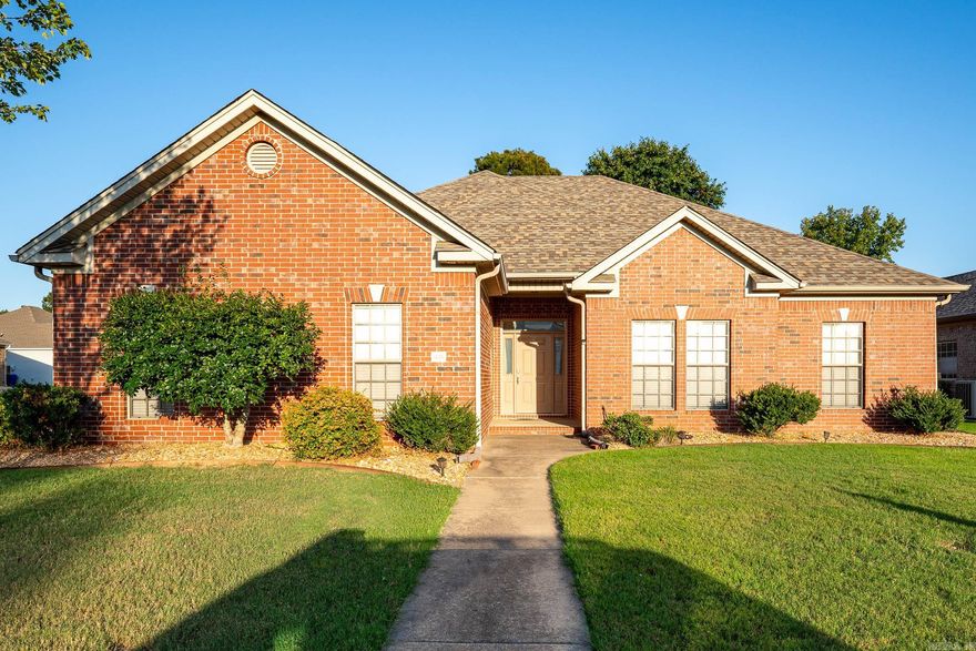 This adorable home is located on a large corner lot.  It has only one owner, and it still looks like it did the day it was built.  It hosts a split floor plan with a large entryway to greet all your guests. A tankless hot water system was installed in 2020, the roof was replaced in 2022, and a lighting surge protector was installed in the house within the last 7 years. The garage is accessible on the side of the house.  What's not to love about it?  Call today for an appointment.