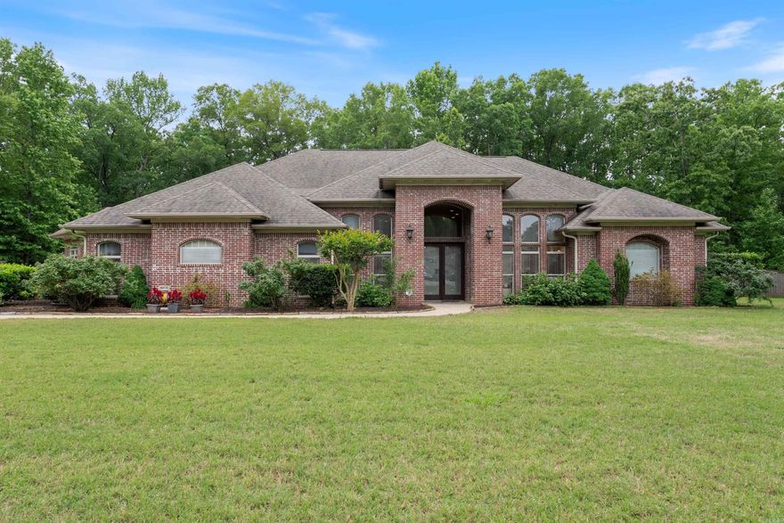 Exceptional One-Level Home with Dream RV Carport and Shop in Quail Creek Estates!  Discover this beautifully designed 4-bedroom, 3-bathroom home nestled on approximately 2.2 acres. Thoughtfully laid out with a split-bedroom floor plan, this single-level gem offers both privacy and functionality. From the moment you enter, soaring ceilings and elegant architectural details welcome you into a grand foyer and formal dining room—perfect for hosting special occasions. The heart of the home is the stunning kitchen, which opens seamlessly to the spacious living area, creating a warm and inviting space for gatherings and everyday living. The luxurious primary suite provides a relaxing retreat, while the secondary bedrooms offer comfort for family or guests. The fourth bedroom is currently being used as a home office, offering versatility to fit your lifestyle. A game room or additional living area overlooks the backyard, providing the perfect spot to unwind or entertain. Incredible detached 17x35 garage/shop, featuring a dedicated RV carport and an extra bay for a boat or additional vehicle. Additional highlights include an attached 3-car garage and a spacious, level backyard. Roof 2018!