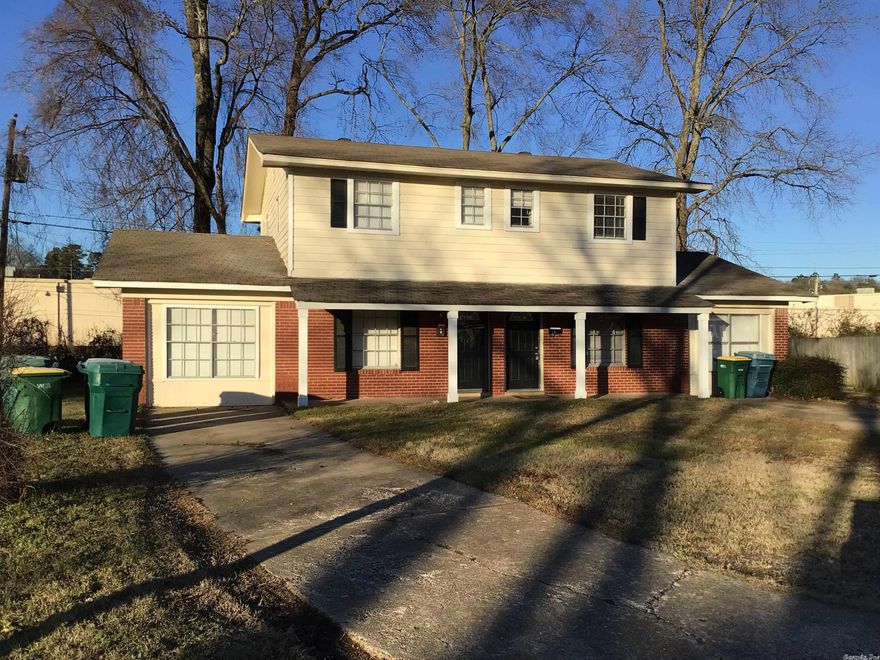 Excellent investment property. Large 2 bathroom 1 1/2 bath townhouse. Both sides were renovated in 2021. New flooring, appliances, new paint inside and out.  Each side rents for $750.  Tenants pay all utilities.